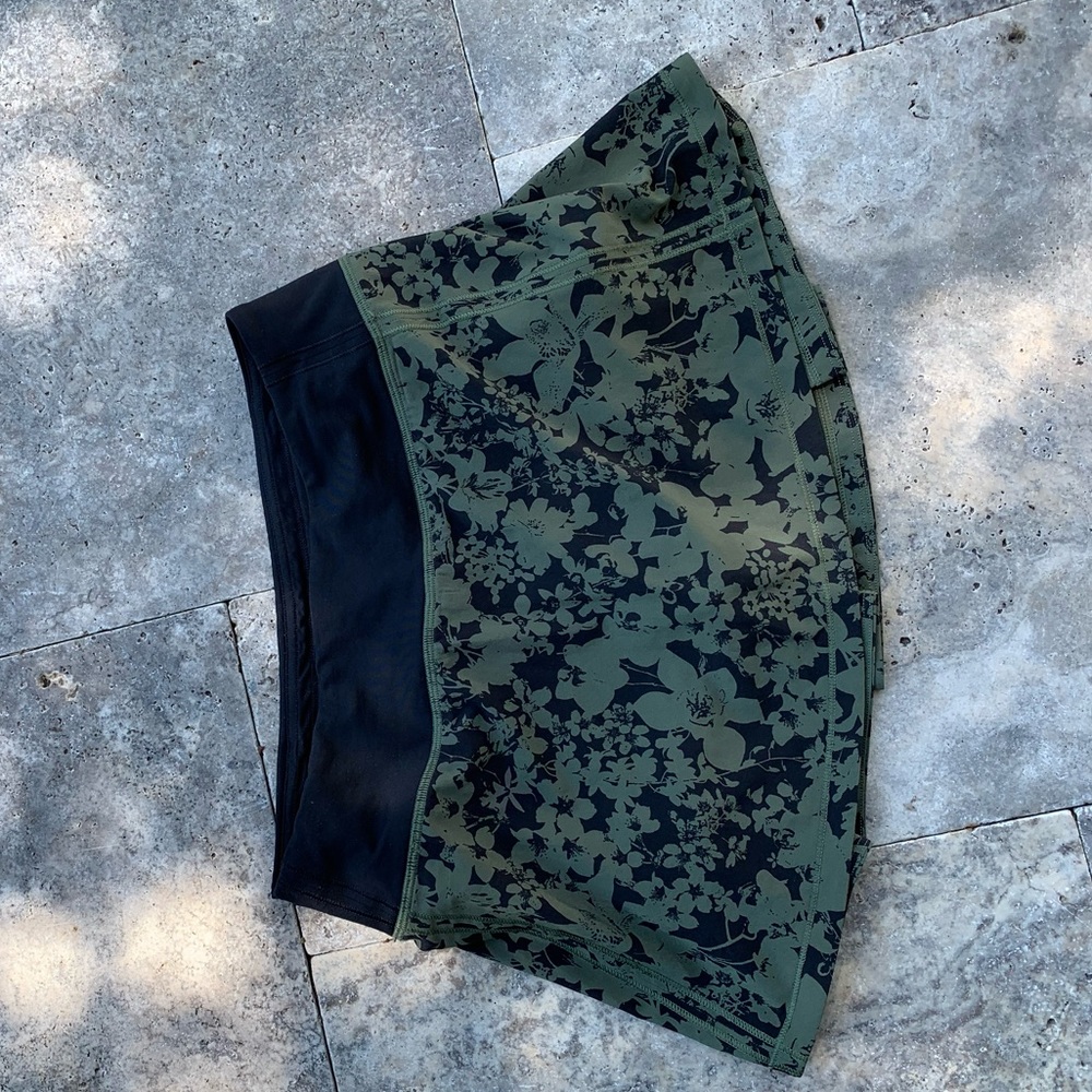 lululemon floral skirt